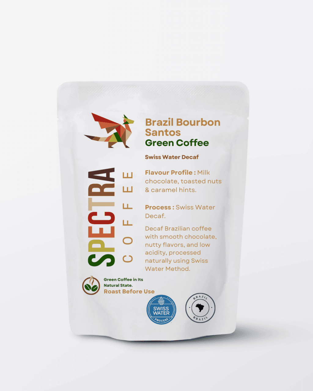 Brazil Bourbon Santos Green Decaf – Swiss Water Coffee