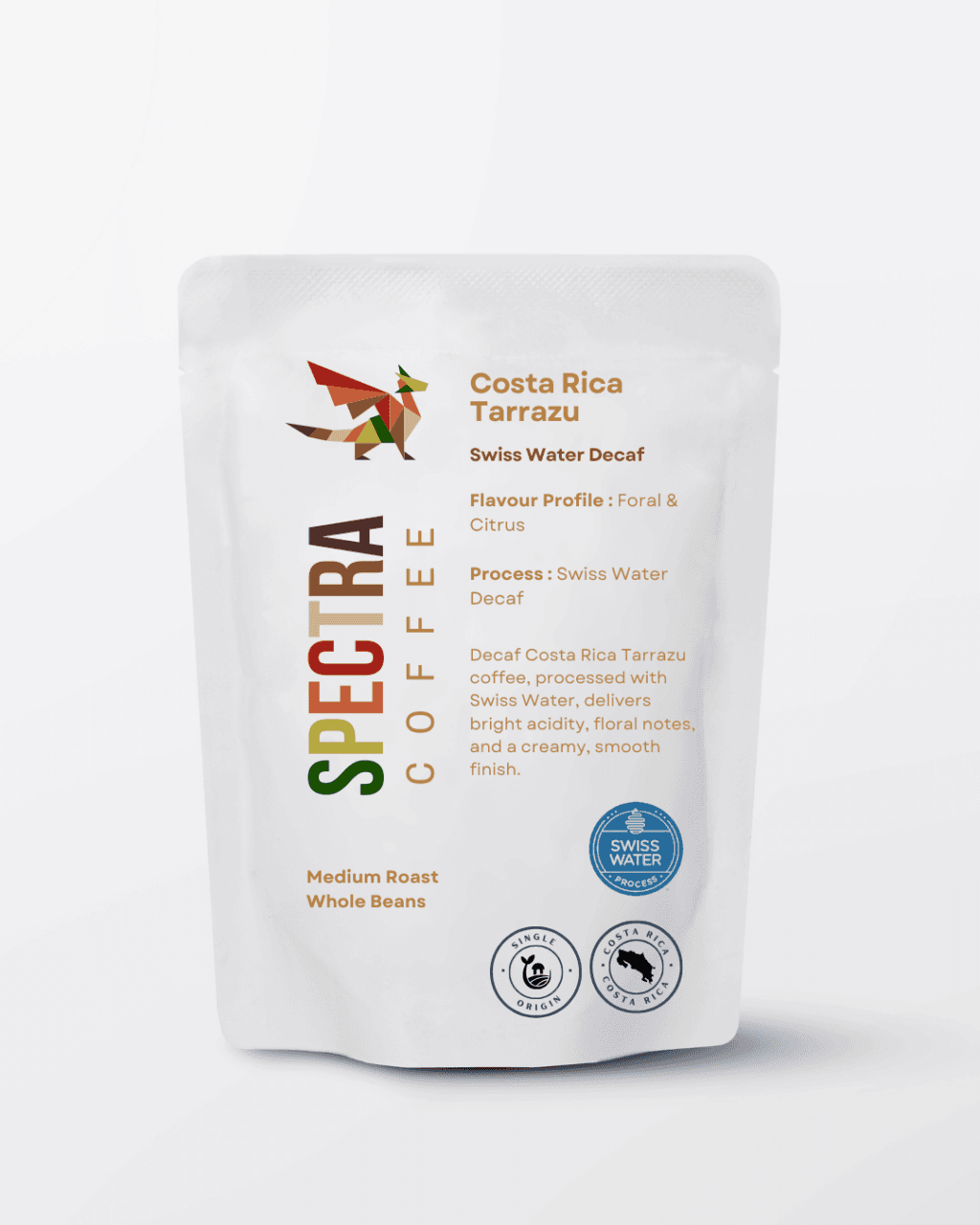 Costa Rica Tarrazu Swiss Water Decaf Artisan Coffee