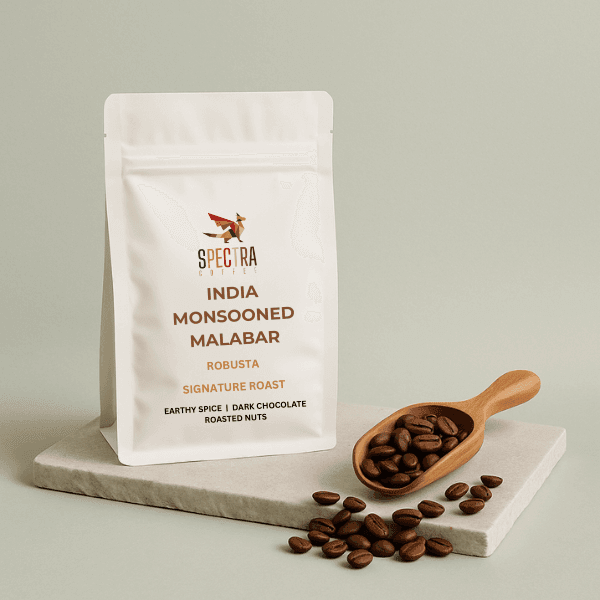 India Monsooned Malabar Robusta Coffee - Image 4